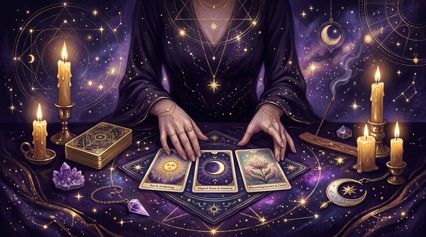 Tirer les cartes des oracles chaque matin en 3 étapes pour bien démarrer sa journée
